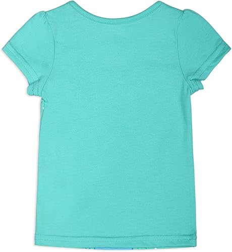 Miniatura 3 de Disney Frozen Girls Elsa and Anna 3 Pack T-Shirts for Toddler and Little Kids