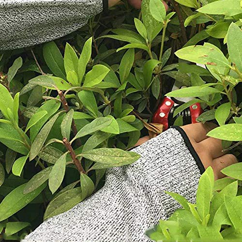 Mangas Trabalho - 1 par protetores manga braço HPPE,Armadura braço durável 5 níveis, suprimentos jar