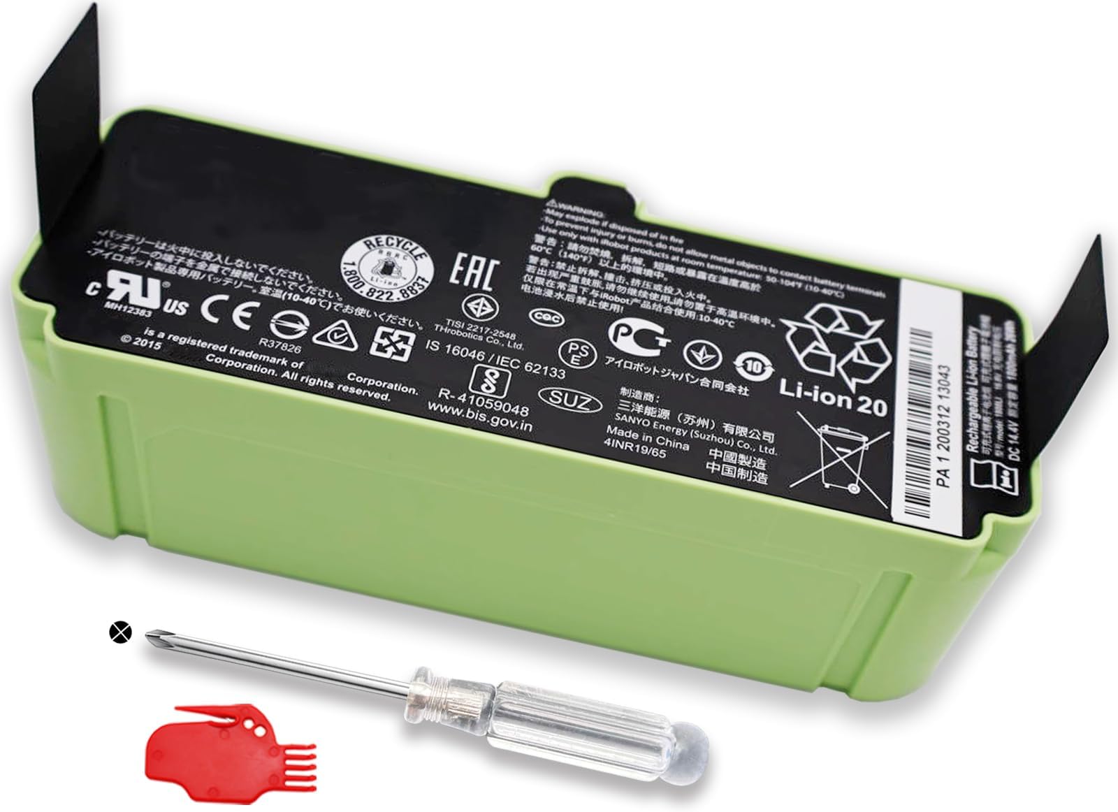 iRobot Lithium-ion Batterij 3300 mAh - Krëfel