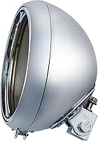 Vista 1 de FATECIM Faro delantero redondo de 7 pulgadas para motocicleta, carcasa de cubo de faro de 7 pulgadas, cubierta protectora de carcasa de faro LED