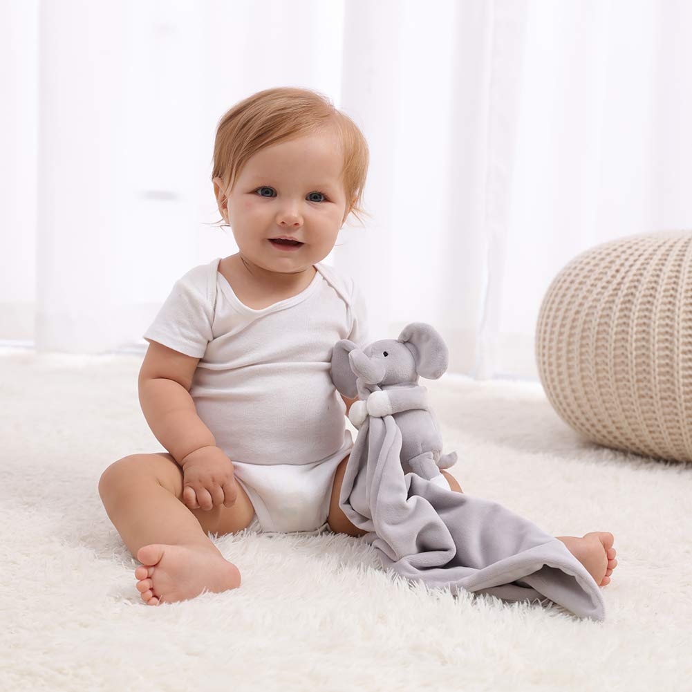 Apricot Lamb Toys – Peluche Elefante Grigio 20,5 Cm – Morbido E Soffice In Poliestere, Regalo Per Bambini Dai 3 Anni, Compagno Di Giochi E Abbracci