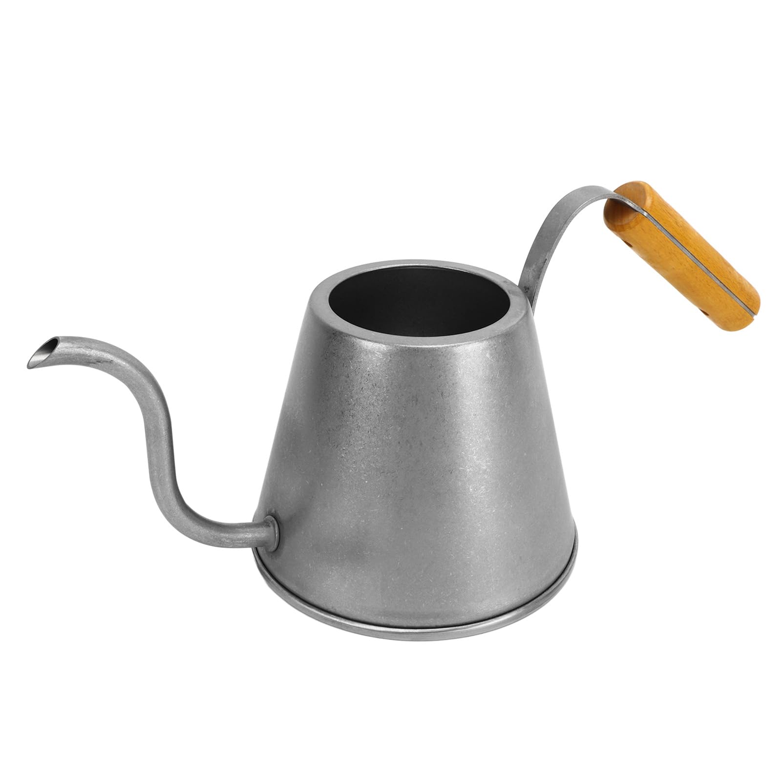 Czajnik do Kawy Nalewany o Pojemności 1000 Ml Czajnik do Kawy z gęsią szyją ze Stali Nierdzewnej i długą wąską wylewką Ergonomiczny Uchwyt Domowego Biura Cafe Camping Parzenie i Herbaty