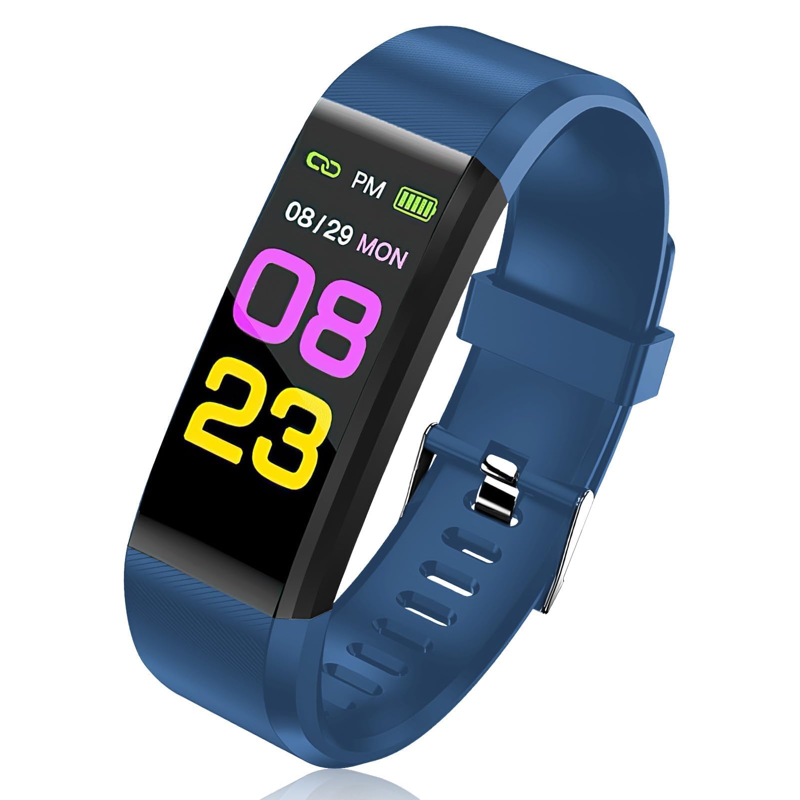Paicreate Activity Tracker Fitness Tracker Smart Band with Heart Rate Sleep Monitor Step Counter Watch 14 Sports Modes IP67 Waterproof Pedometer Watch for Men Women Children