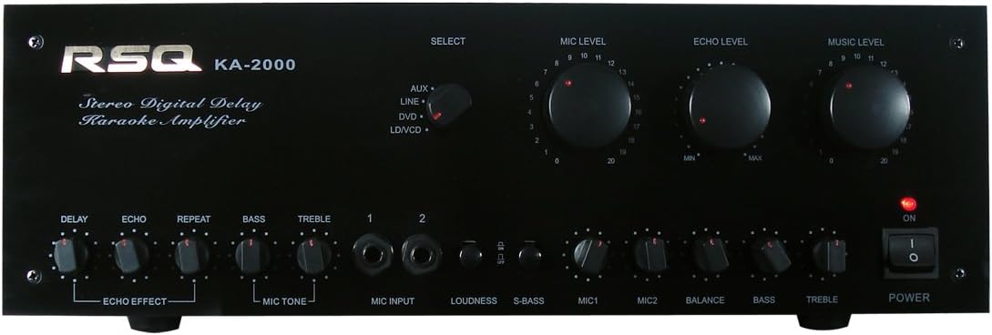 RSQ KA2000 300-Watt Karaoke Mixing Amplifier