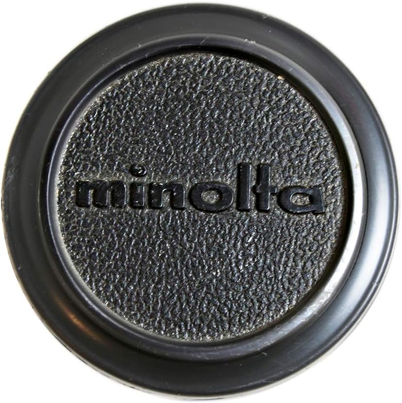 MINOLTA 54MM Push on Front Lens Cap Vintage 1970s