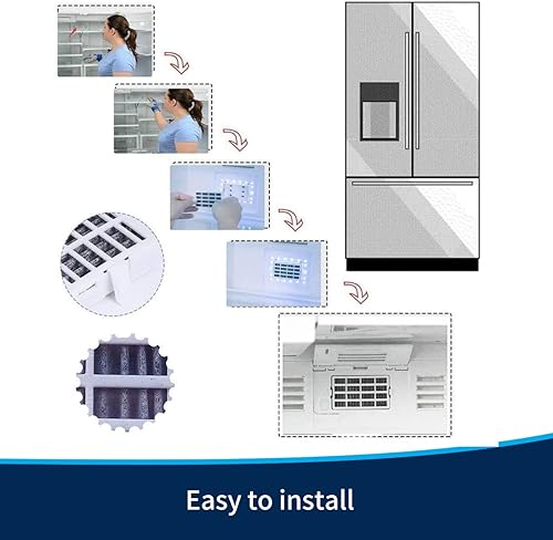Miniatura 3 de Filtro de aire fresco W10311524 compatible con refrigeradores Whirlpool y Kenmore, reemplaza a AIR1 2319308, W10335147, W10335147A, W10315189,