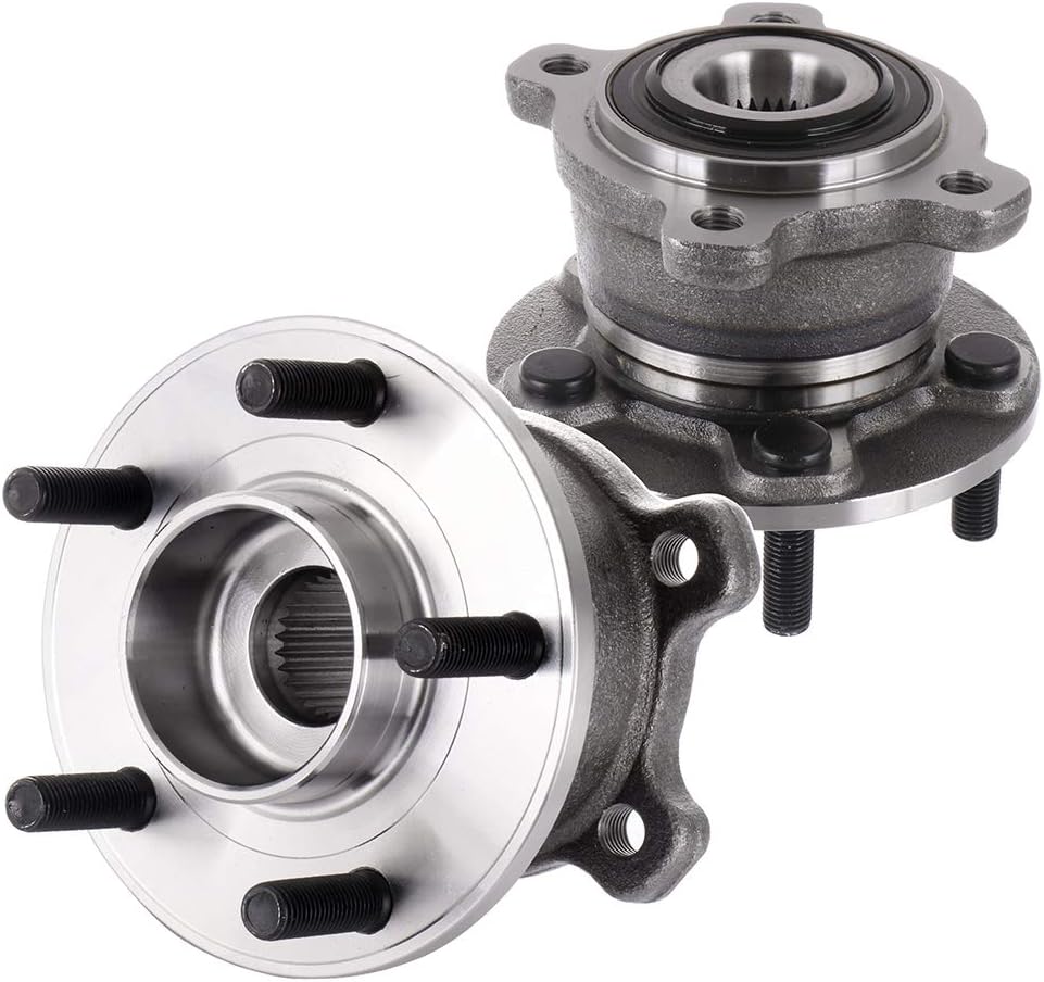 512500 Rear Wheel Bearing and Hub Assembly compatible with 2013-2018 For Ford Escape, 2015-2018 For Lincoln MKC 5 Lugs w/ABS