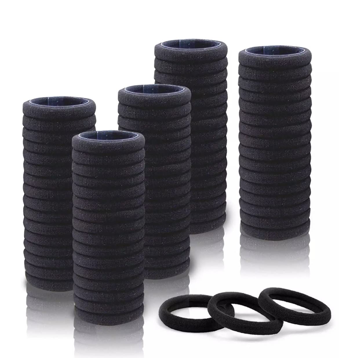 25 PCS large hair ties, ponytail holders for thick heavy