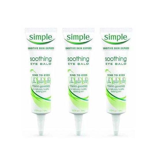simple eye cream ingredients
