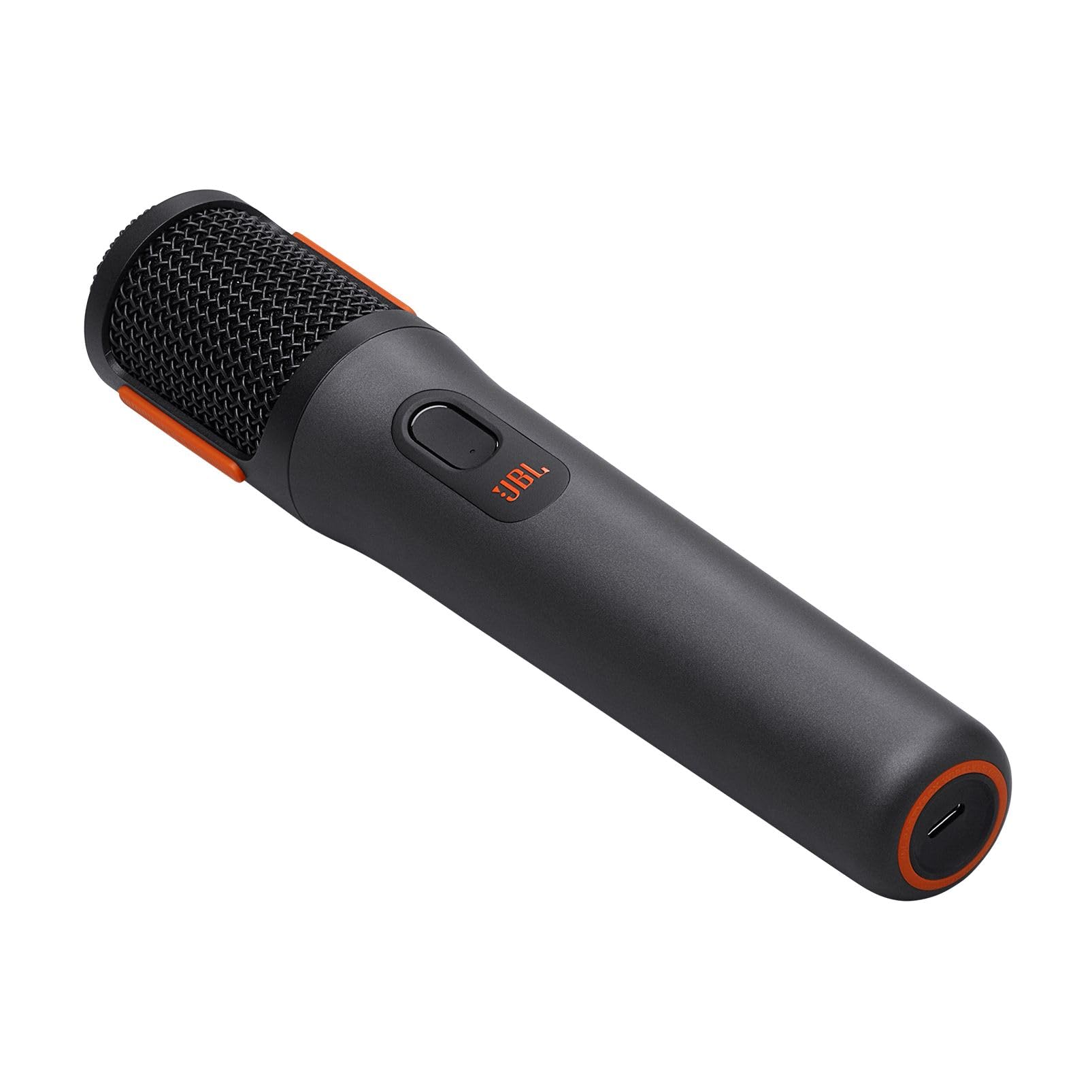 JBL Wireless Microphone, Set con 2 Microfoni Wireless e Ricevitore Wireless UHF a 2 Canali Ricaricabile Pattern Polare Cardioide, Compatibili con Diffusori JBL PartyBox , incluse Batterie AA, Nero
