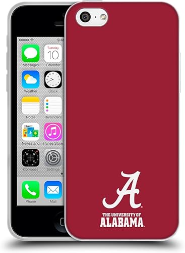 Miniatura 366 de Head Case Designs Funda de gel con logotipo oficial de la Universidad de Alabama UA [protección de grado militar] compatible con Apple iPhone 11