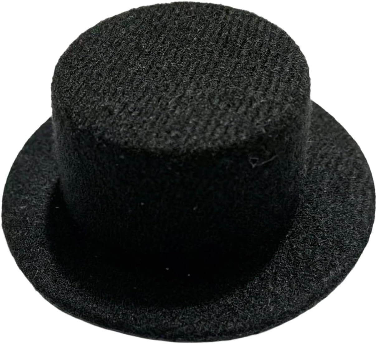 Decor Accent, Small Top Hat Craft Embellishment for Costume Projects, Display and Dress Up Decorative Plush Accessory