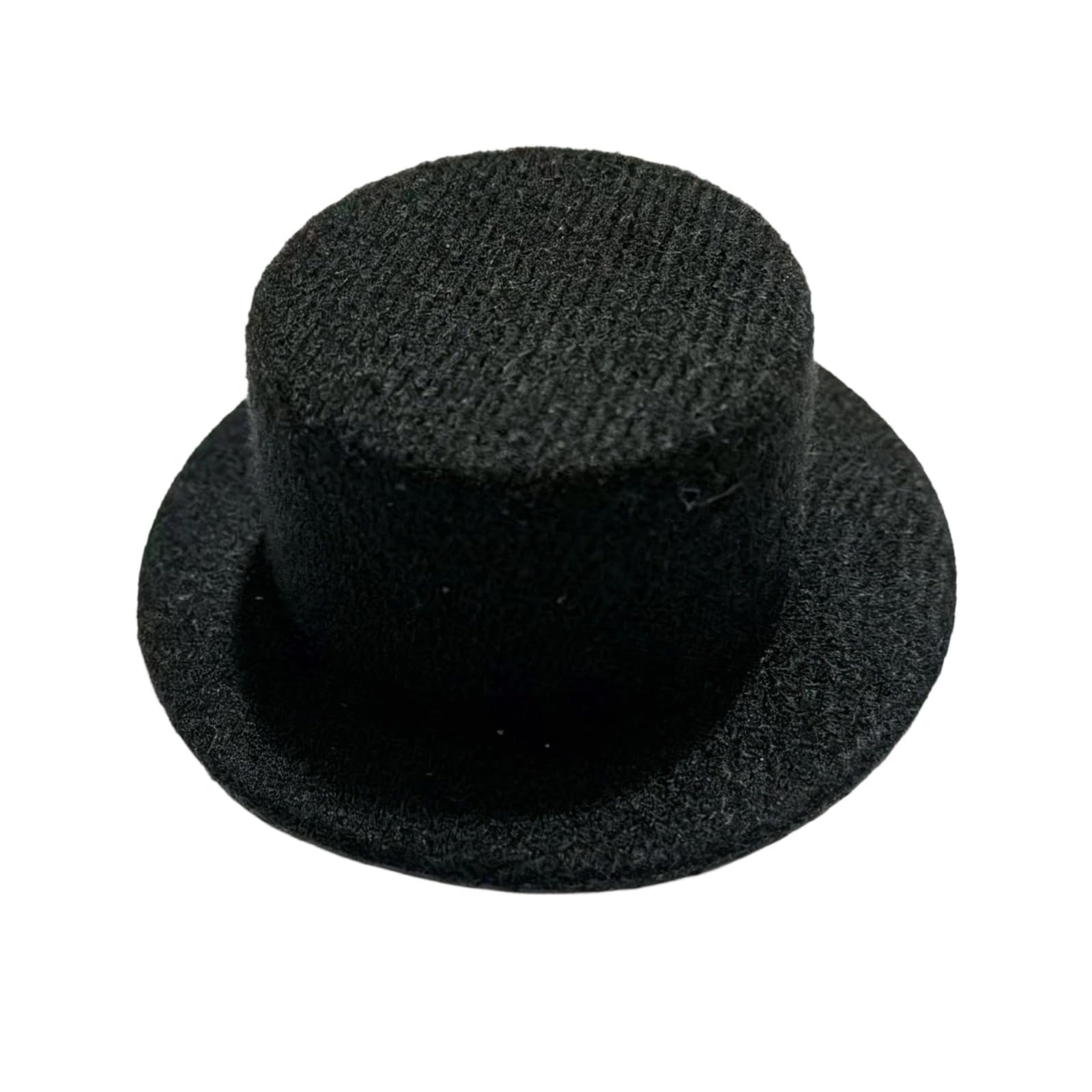 Kaeltsyn Decor Hat Accent, Small Top Hat Embellishment for Craft Projects, Doll Dress Up and Costume Styling Use Small Top Craft Embellishment Decorative Doll Dress Up Plush Accessory Costume