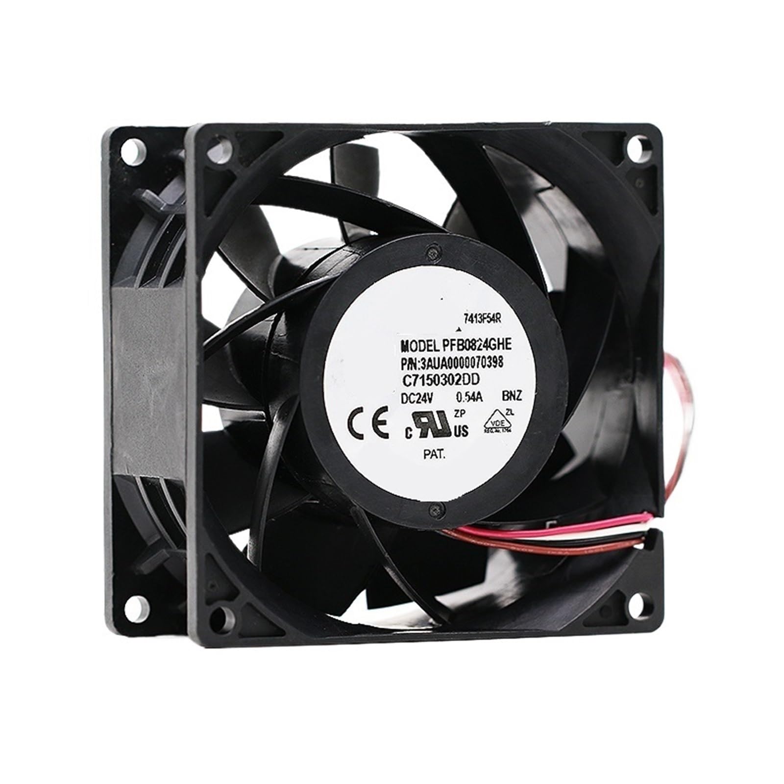 Ventilateur PFB0824GHE 24V 0.54A pour le refroidissement de matériel réseau