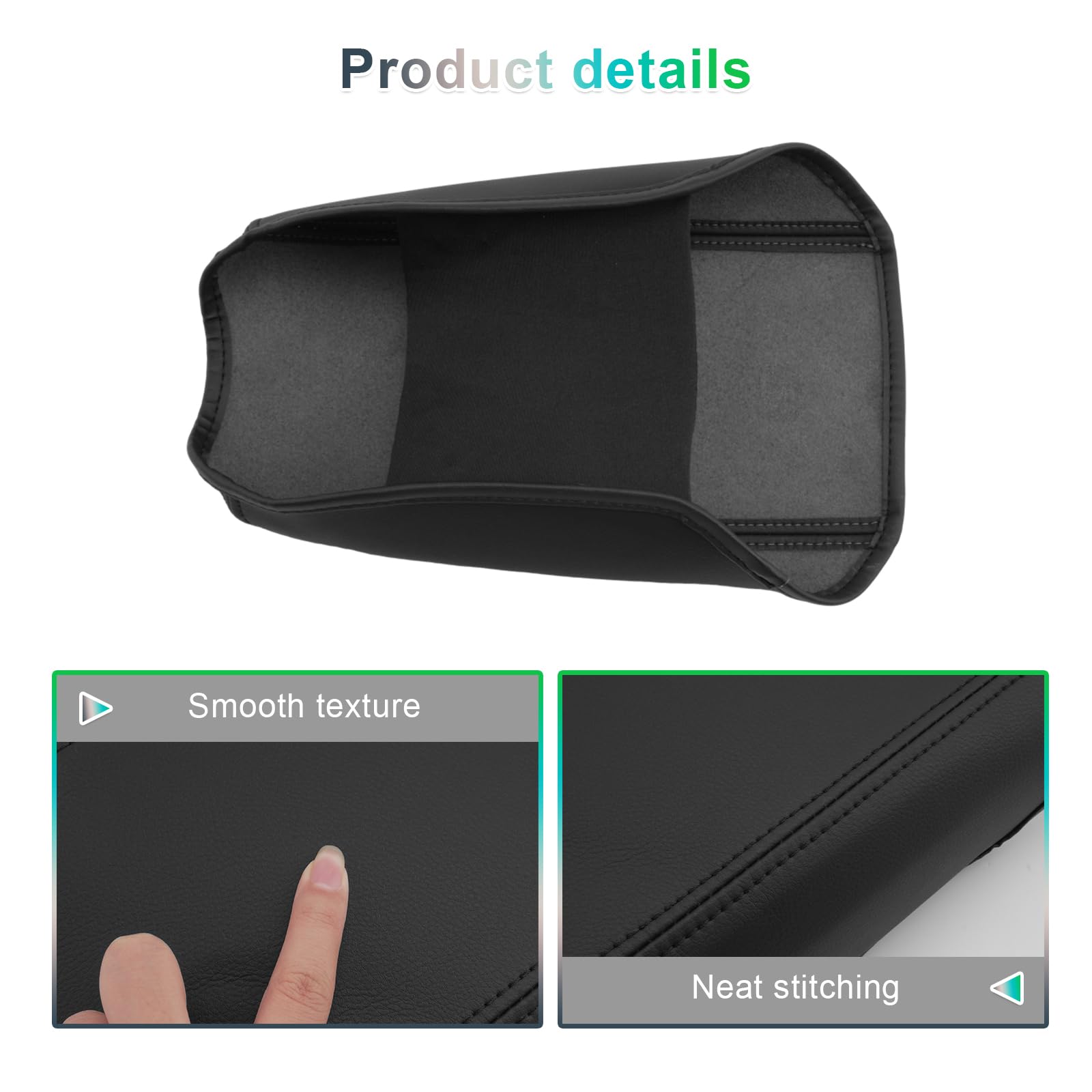 GAFAT Compatibile con Kia Sportage NQ5 2026 2027 – 2022 (cambio automatico), copertura per bracciolo centrale, Facelift Sportage 2026, protezione per braccioli, microfibra PU, imbottitura in pelle
