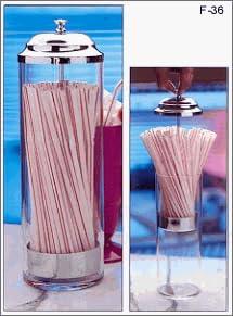 Straw Dispenser Acrylic