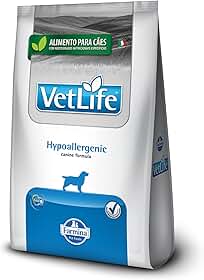 Vet Life - Ração Farmina Natural Hypoallergenic para Cães Adultos com Problemas de Pele - 10,1kg