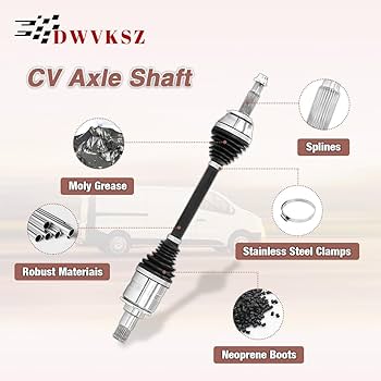 Amazon.com: Dwvksz 2x Front Left & Right CV Axle Shaft Driver and