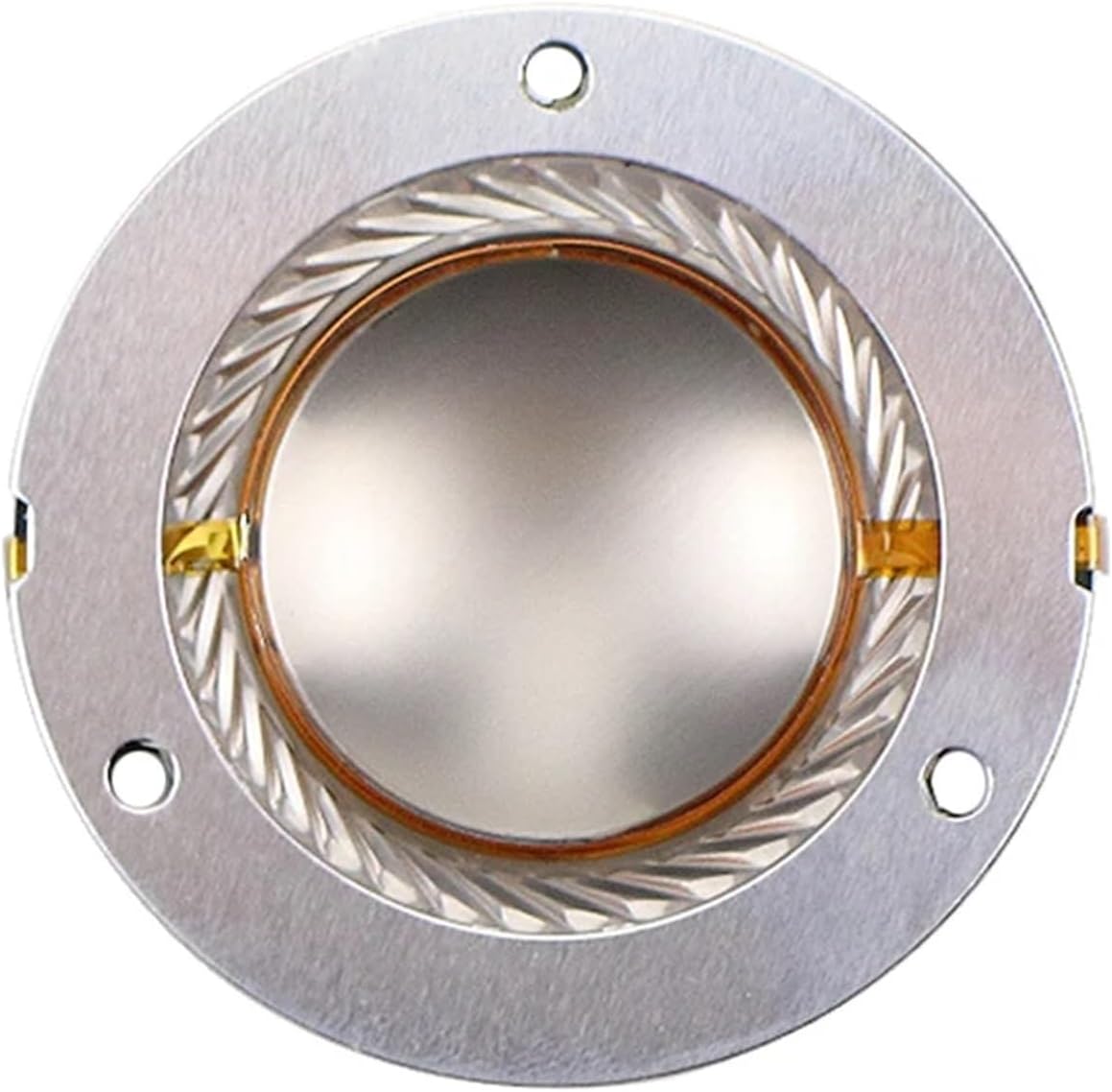 DPALGKVTZ Flat Wires 34.4MM Titanium Diaphragm Tweeter Coil Horn 34MM Core 8OHM Speakers Repair Accessories Driver DIY 2PCS