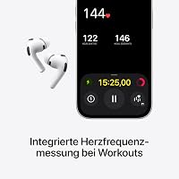 Apple AirPods Pro 3 Aktív zajszűrés, szívritmus monitor, hallásegészségügyi funkció, USB-C töltés 3