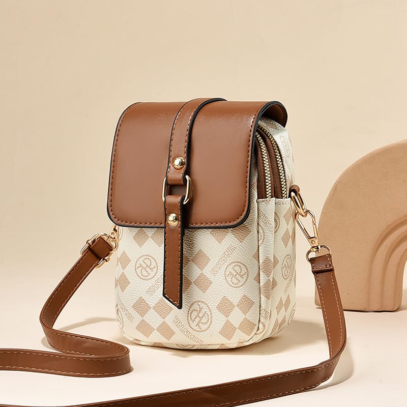 Mini Crossbody Phone Purse for Women Small Shoulder Bag Lightweight Fashion Cell Phone Wallet with Strap2