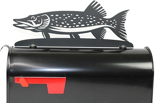 Vista 173 de Hobby, Recreation and Career Style Metal Powder Coated Mailbox Topper (Excavator, Matte Black) Negro mate,Dark Yellow,Blue,Copper,Gris-oscuro,Gloss