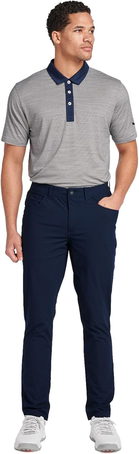 PUMA mens 101 Golf Pants, Navy Blazer, 36W x 32L US - Image 3