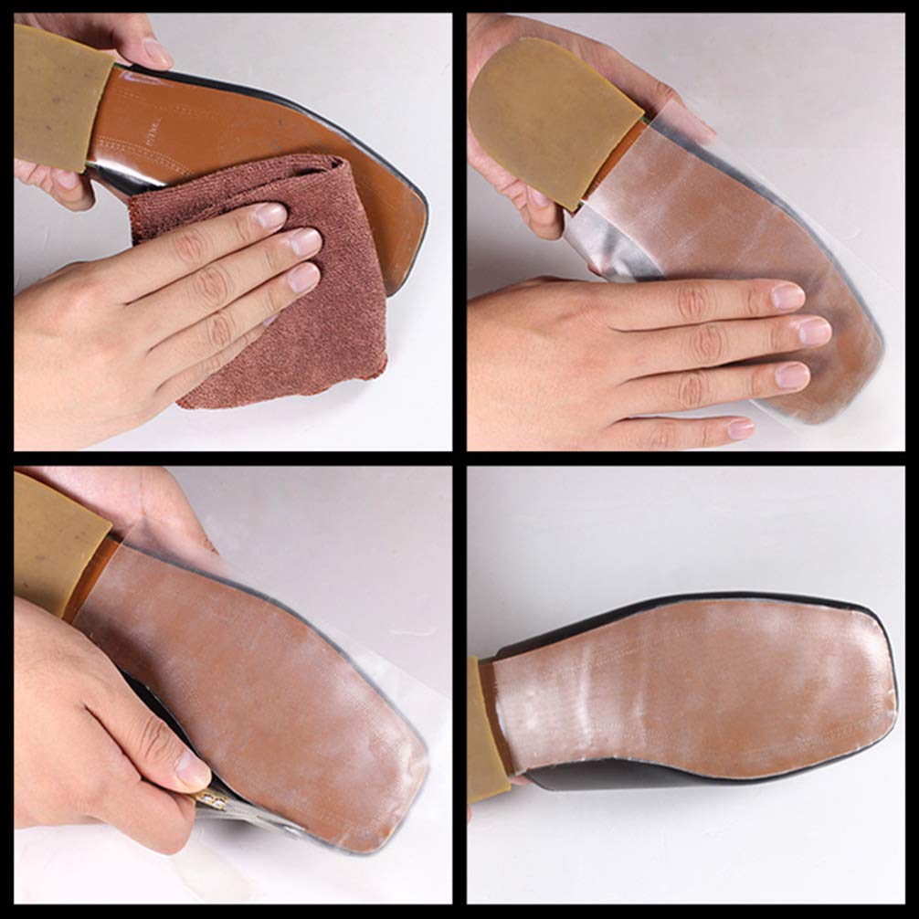 CLISPEED Pellicola Protettiva per Suola Scarpe in Pvc Facile da Strappare Antisporco e Resistenti All'usura per Casa e Negozio 11 Cm