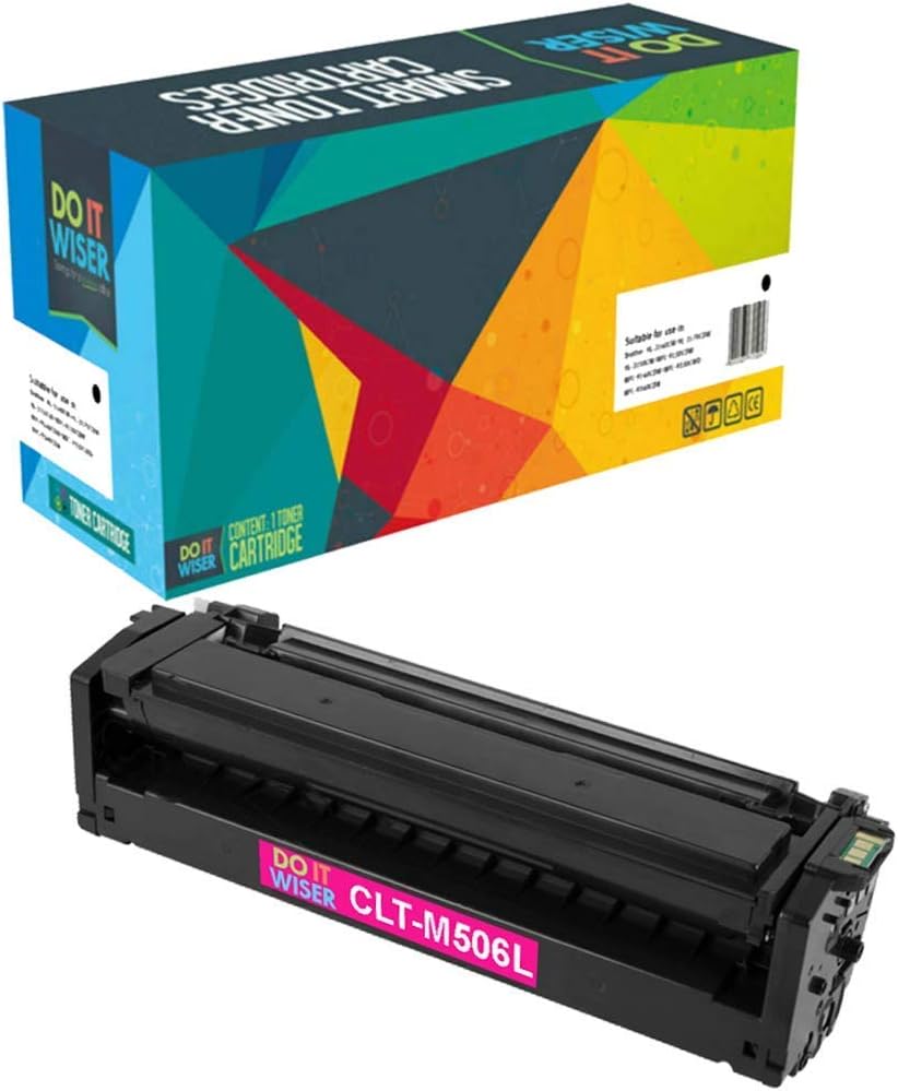 Best Deal Product Do it Wiser Compatible Toner Cartridge Replacement for Samsung CLP-680 CLP-680ND CLP-680DW CLX-6260 CLX-6260FW CLX-6260ND CLX-6260FD - CLT-K506L CLT-C506L CLT-M506L CLT-Y506L - 4Pack, High Yield