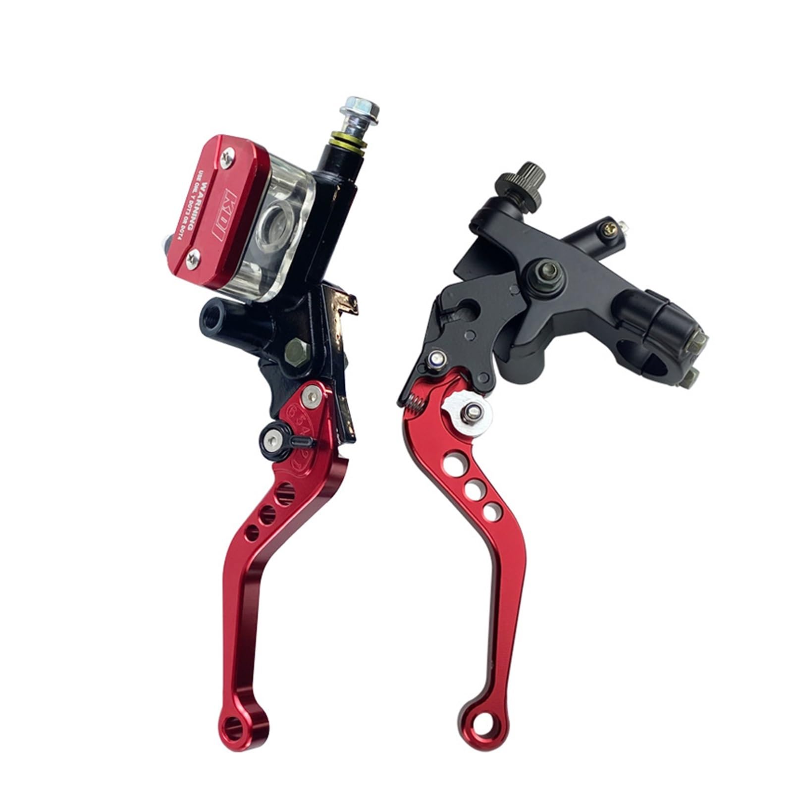 Rynzo Motorcycle Brake Lever 22mm Hydraulic Brake Clutch Master Cylinder Handles for ATV Electric Motorcycle(Style 4)