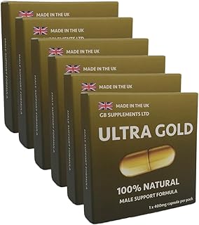 6 x Ultra Gold high Strength Capsules with Delay, 100% Herba