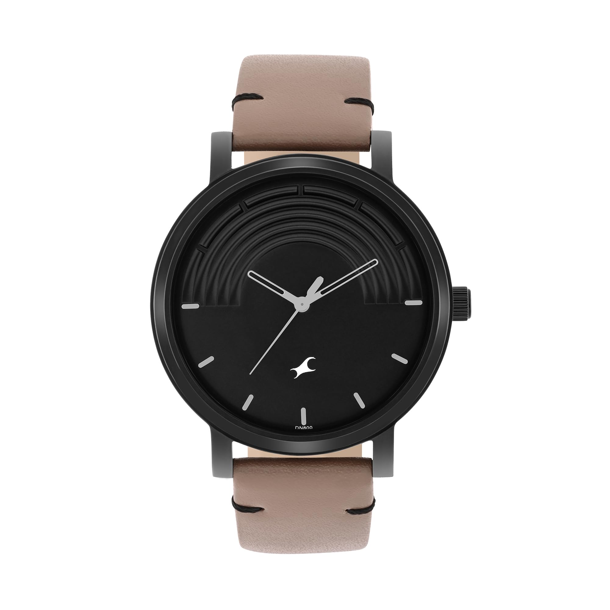 Fastrack Mens Crush Quartz Analog Black Dial Leather Strap Watch for Guys-3299NL01 (B0C8JBN4WH) Amazon Price History, Amazon Price Tracker