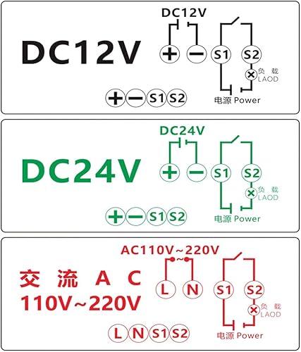 Miniatura 6 de Relé de retardo de temporizador, interruptor de temporizador de ciclo programable, control de encendido y apagado, pantalla LED, módulo de relé de