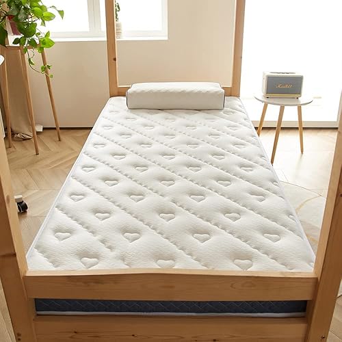 Miniatura 15 de Colchón de futón japonés para el suelo, colchón portátil de campamento, tapete plegable de tatami, colchón de piso enrollable, almohadilla para Gris1