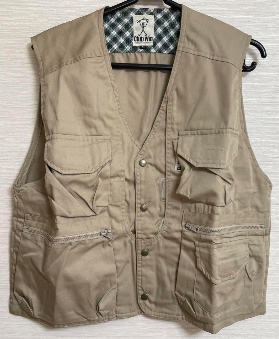 がまかつ 格安フィッシングベスト ②サイズM ベージュがまかつ