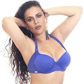 Top Biquíni Meia Taça Plus Size com Bojo e Aro - Vermelho - M(44), G(46), GG(48), XG(50), XXG(52)