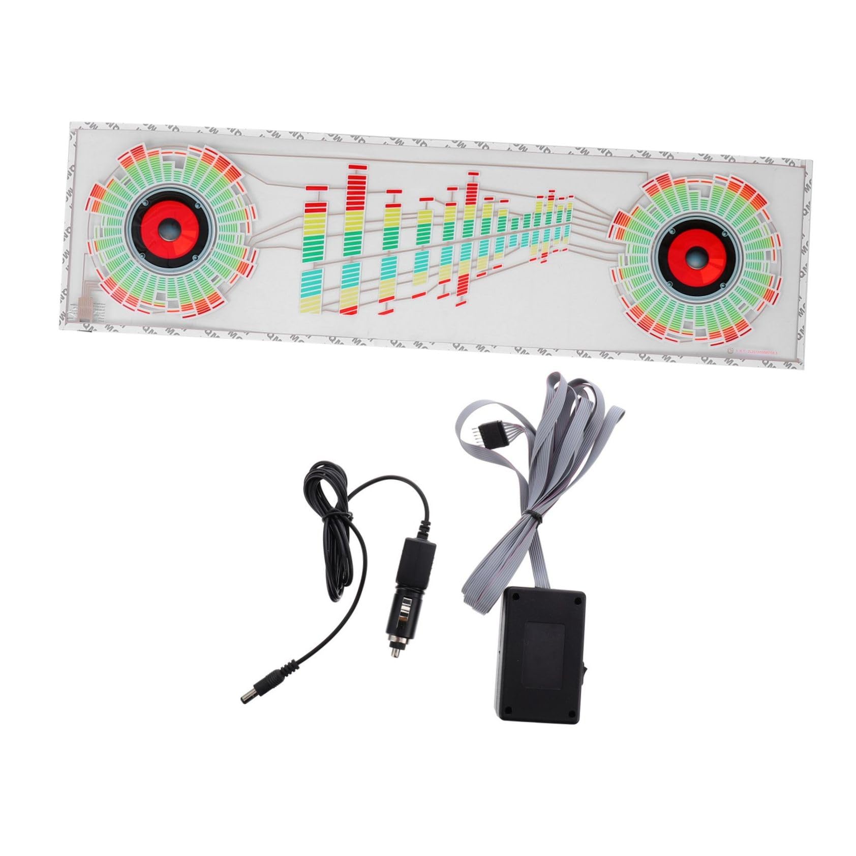Lampe D’Ambiance LED pour Voiture Blanc, 1 Set, PVC, Intérieur