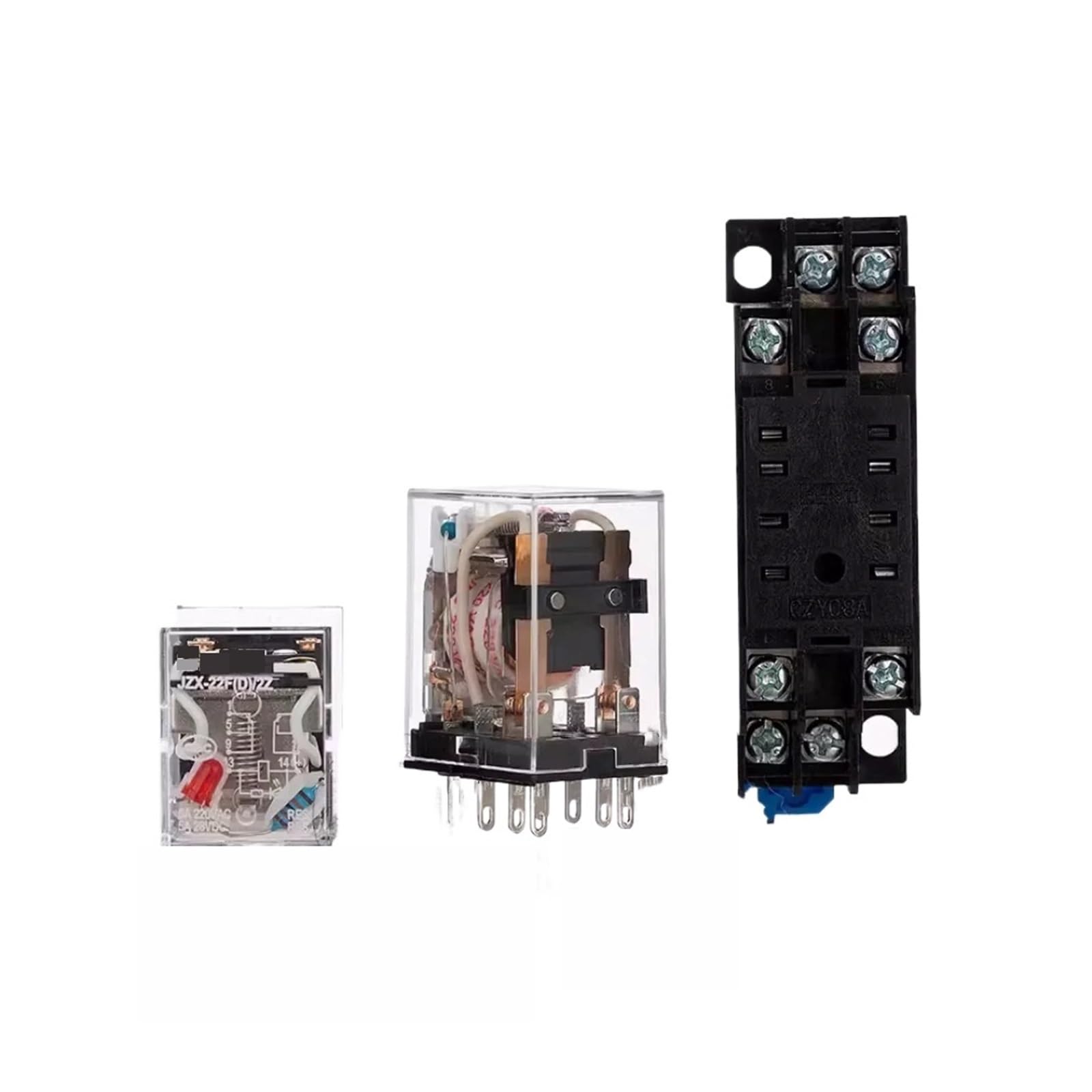 Relais JZX-22F(D)/4Z 14pin miniature AC 36V pour circuits de commande