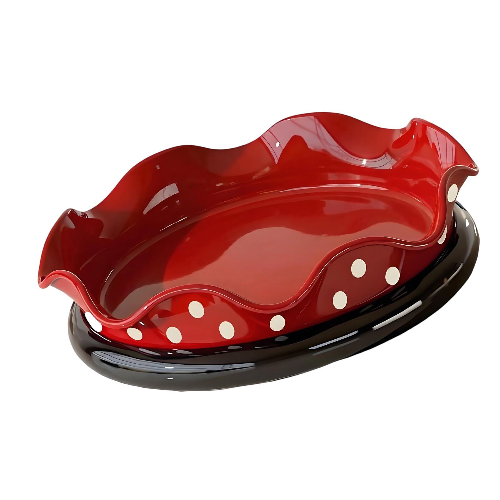 CUNZJIA Rotating Fruit Bowl with Drain Function for Efficient Kitchen Storage and Freshing Preservation