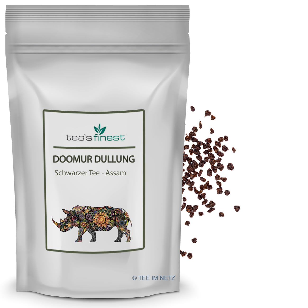 tea`s finest Schwarzer Tee Assam CTC Typ Doomur Dullung (1000 Gramm)