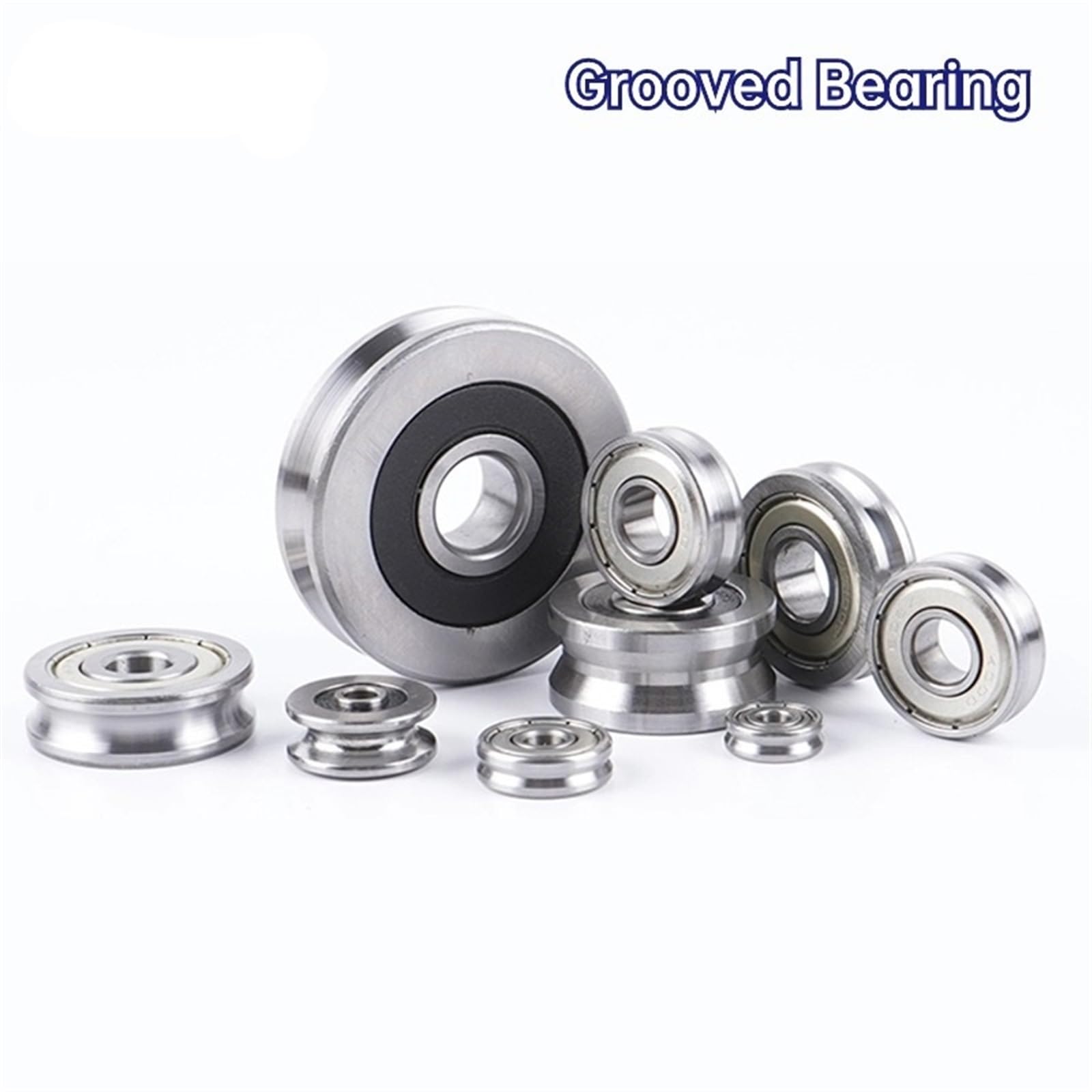 10 sztuk kół pasowych z rowkiem U 6202, 15 x 35 11 mm, z łożyskami rowkowymi (U6202-3-1)