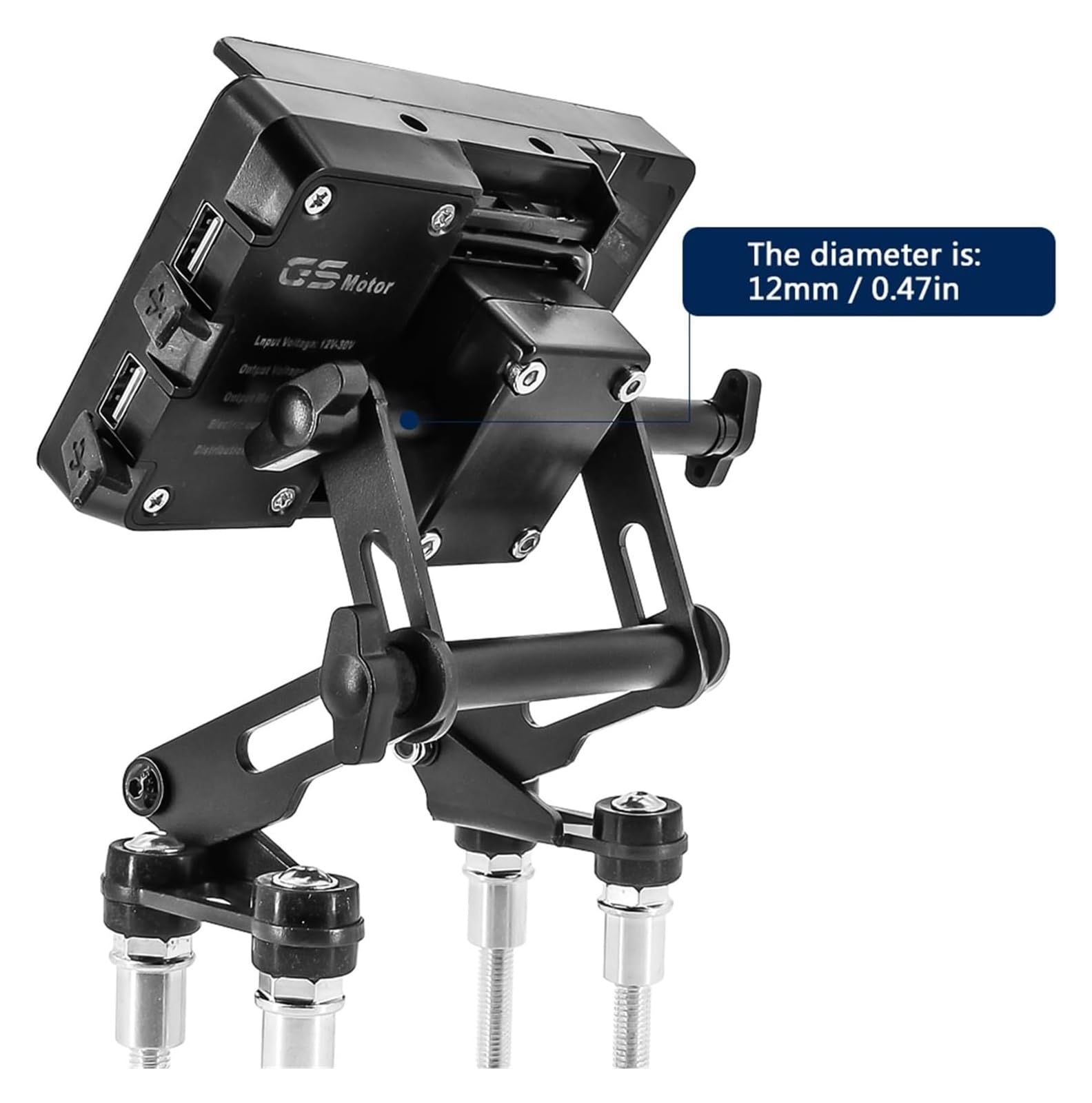 pour B&M&W F 750 GS F750GS 2018- Moto Réglable Extensible Téléphone Navigation Plaque GPS Support Support Navigation sans