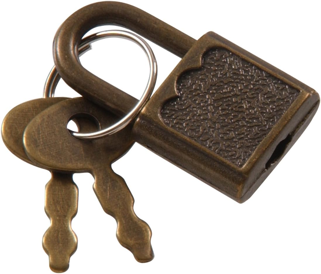 Padlock Antique Brass 853016