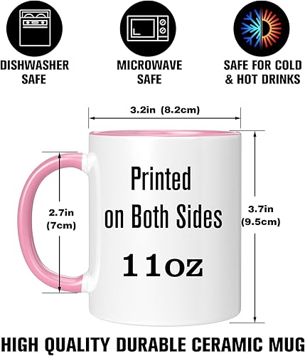 Miniatura 8 de Taza de café de cerámica divertida con texto en inglés "If My Mouth Doesn't Say It My Face Definiitely Will", regalo de cumpleaños para un amigo,