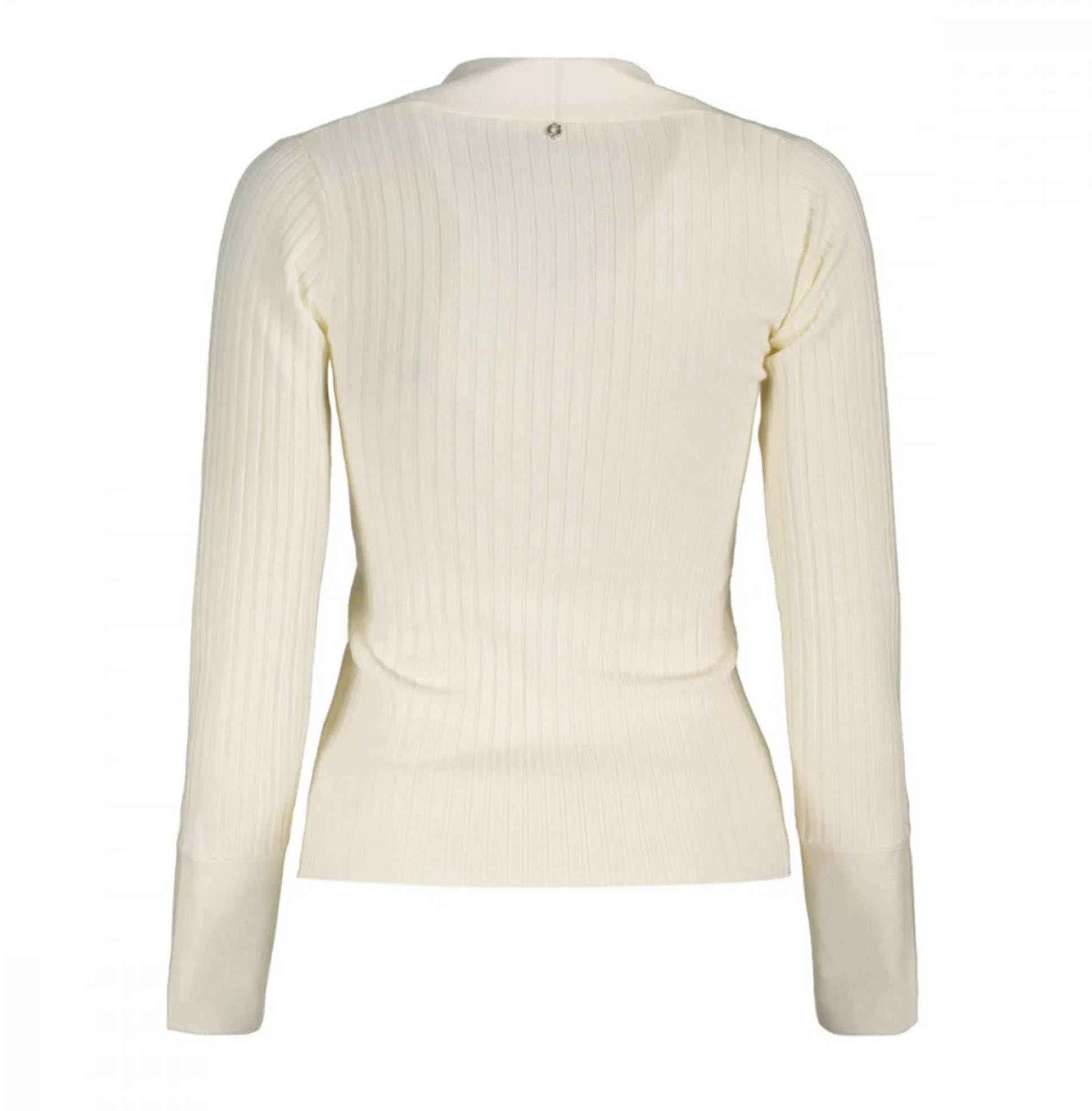 Guess Long Sleeve V Neck Aline Sweater Suéter Mujer