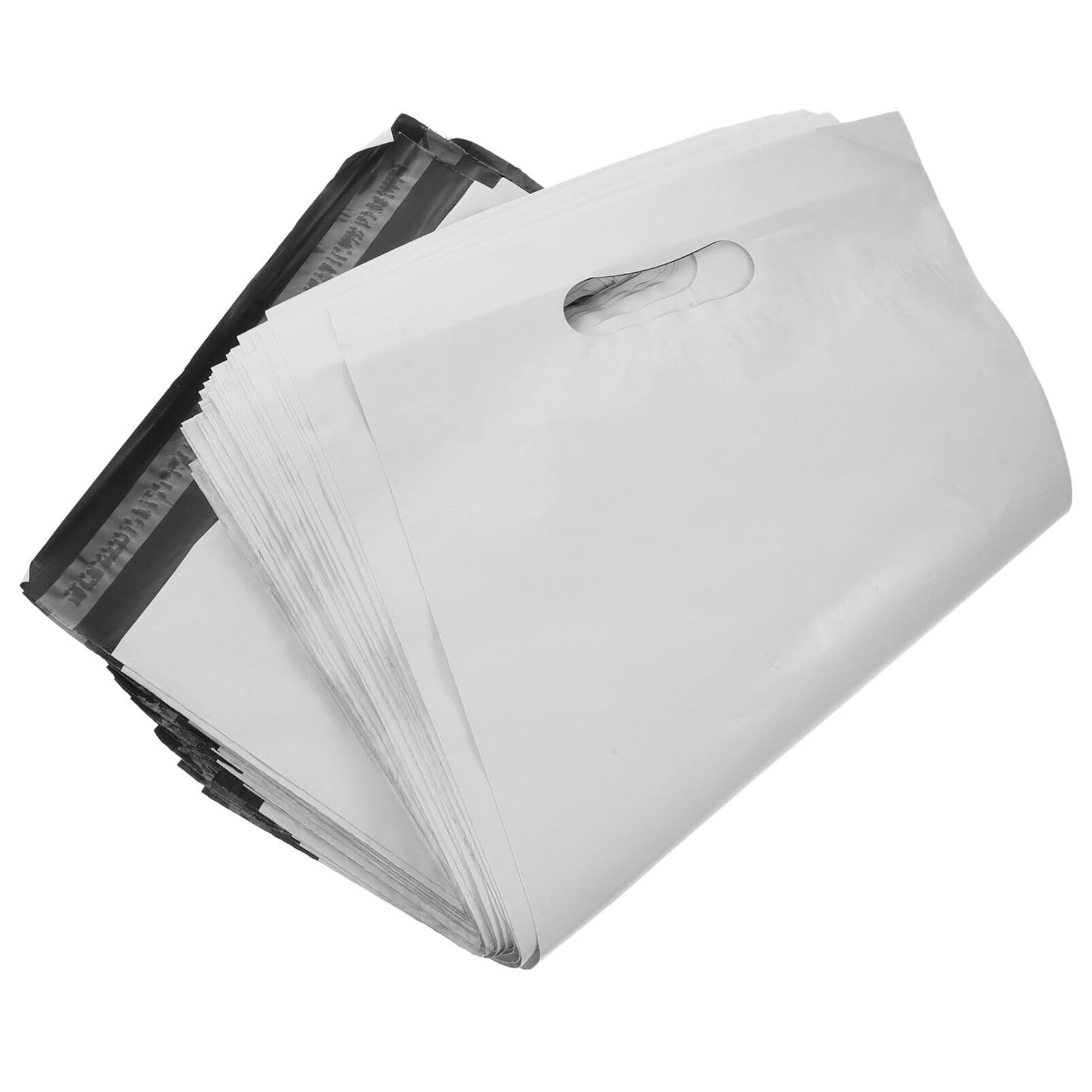 NUOBESTY 100pezzi Buste per Spedizioni in Buste Postali per Abbigliamento per Imballaggio Resistenti Chiusura Adesiva Sicura per Proteggere Merci Durante Trasporto