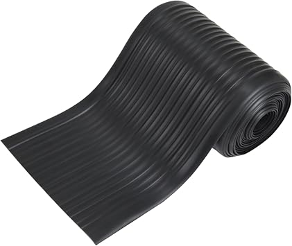Keel Guard, 5m Heavy-Duty Boat Keel Guard for Fiberglass Boats & Kayaks, Anti-Scratch Anti-Slip Pvc Protective Strip, Black