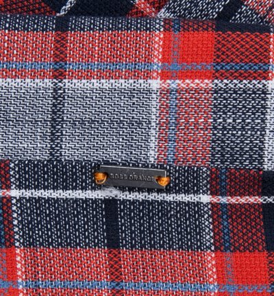 BOSS Orange 10195933 01, Camisa Hombre, Rojo (Medium Red), Small