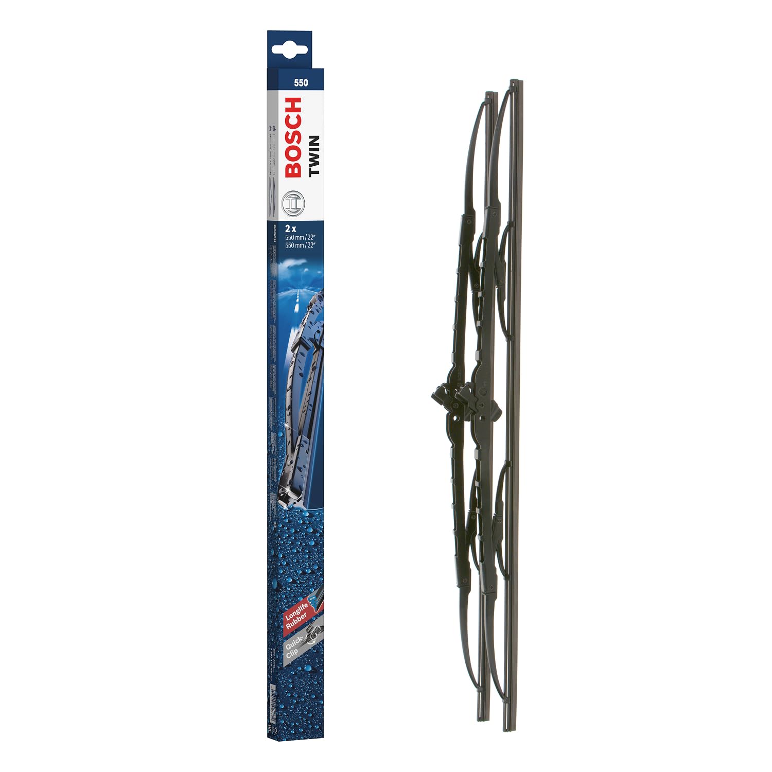 BOSCH Balai d'essuie-glace Twin 550 3397118420