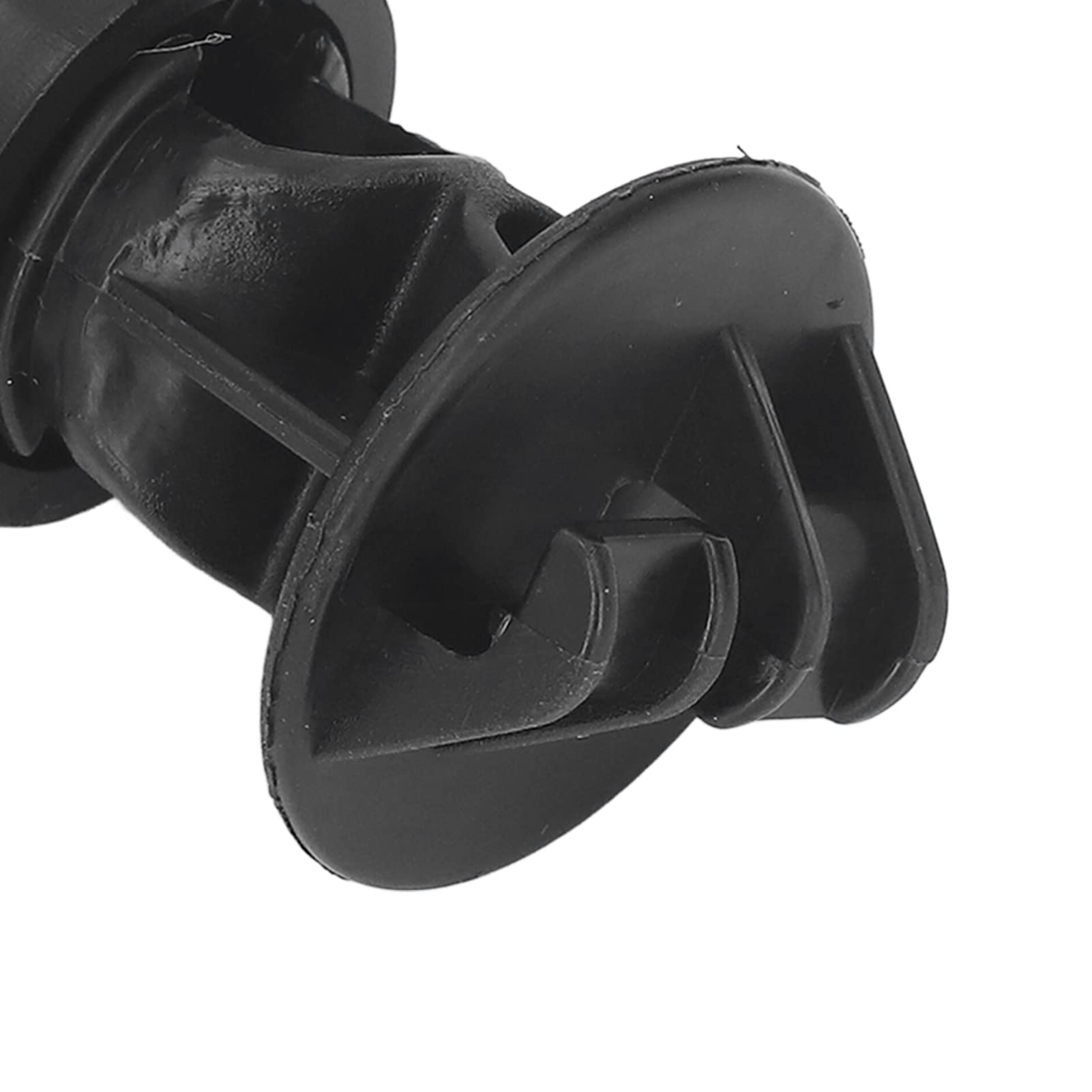 Aisladores Tipo Perno ABS, Soportes de Cerca Eléctrica Resistentes Al Agua y Duraderos para Jardín Agrícola, 55mm de Longitud, 100 Uds. (BLACK)